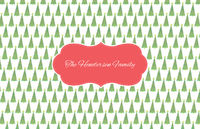Christmas Tree Love Paper Placemats