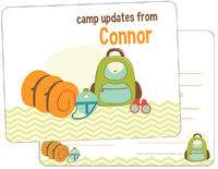 Camp Supplies Camp Fill-in Card