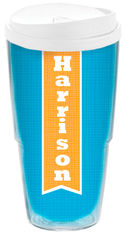 Banner Orange Acrylic Travel Cup