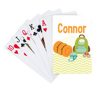 Camp Supplies Green Playing Cards