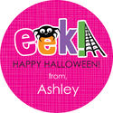 Eek Halloween Gift Stickers Round