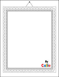 Single Frame Doodle Pad