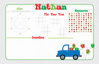 Gift Truck Paper Placemats