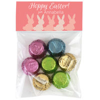 Bunny Line Easter Candy Bag Toppers