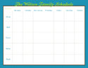 All Together Weekly Calendar