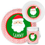 Dotted Santa Placemat