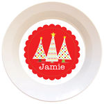 Holiday Trees Plate