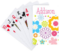 Flower Bunch Playing Cards