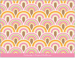Pastel Waves Foldover Card