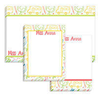 School Outlined Pad Set