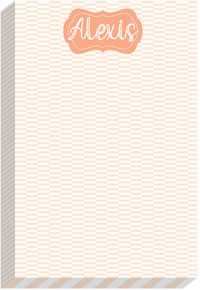 Rattan Orange Notepad