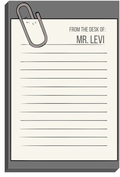 Clipped Notes Notepad
