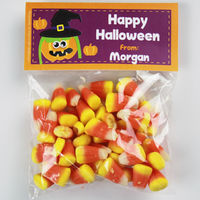 Pumpkin Witch Candy Bag Toppers