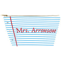 Teacher Lined Gusseted Pouch