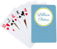 Slate Blue Playing Cards