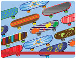 Cool Skateboards Note Card