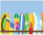 Cool Surfboards Note Card
