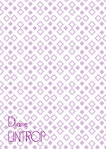 Purple Multi Diamond Memo Sheets