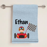 Little Racer Bath Towel