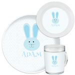 Blue Bunny Ears Placemat