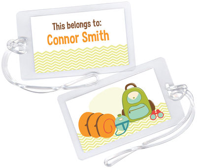 Camp Supplies Luggage Tag