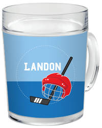 Hockey Game Clear Acrylic Mug
