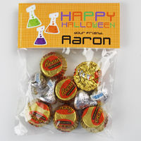 Halloween Beakers Candy Bag Toppers
