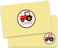 Red Tractor Placemat